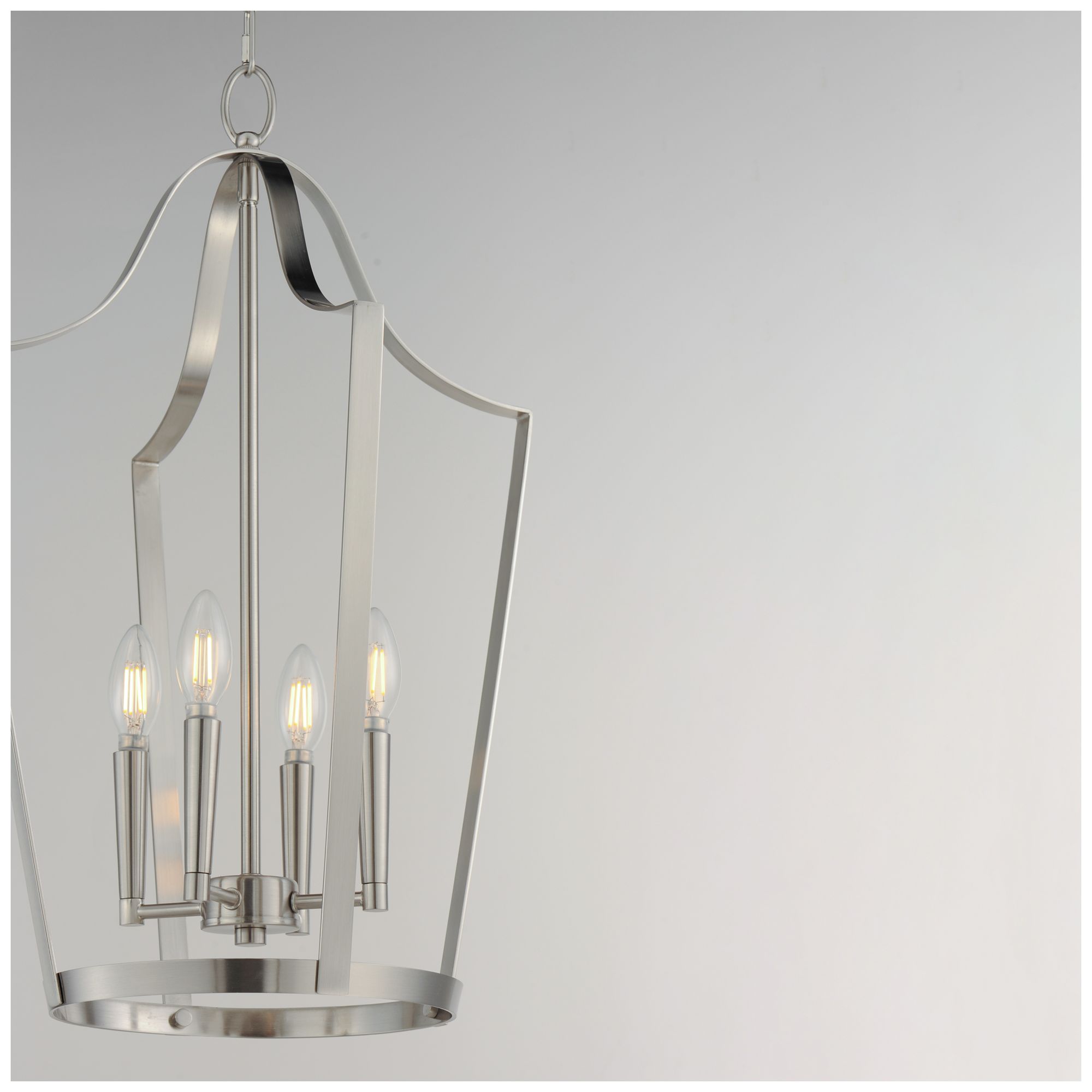 Image 4 Maxim Arden 16" Wide Satin Nickel 4-Light Pendant more views