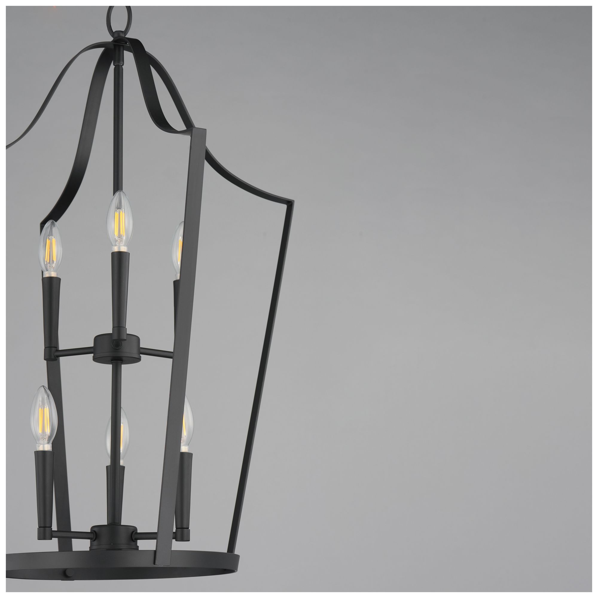 Image 4 Maxim Arden 20" Wide Black 6-Light Pendant more views