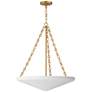 1_Maxim Artemis 23 1/2" Wide Natural Aged Brass Pendant Light