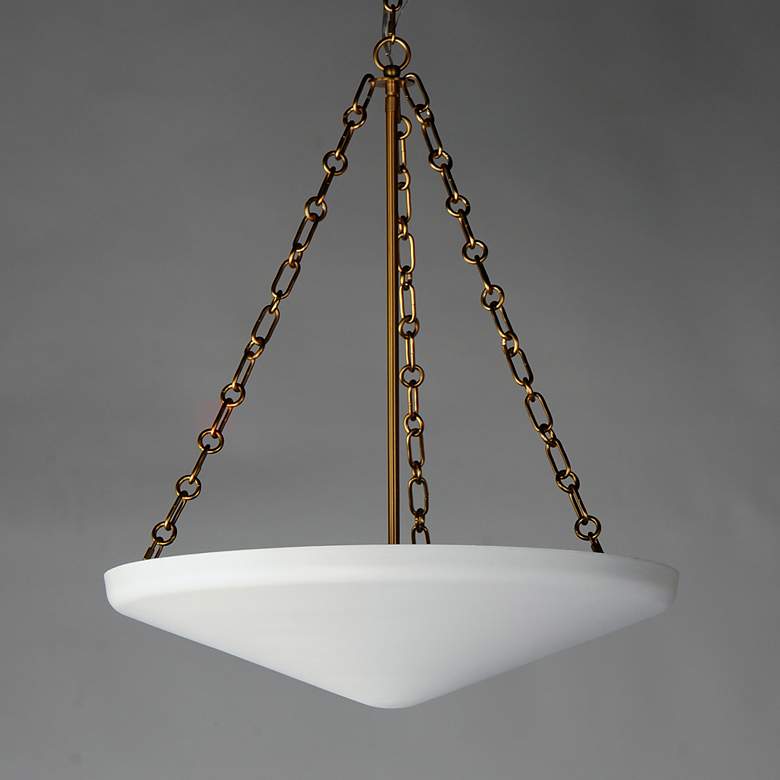 Image 3 Maxim Artemis 23 1/2" Wide Natural Aged Brass Pendant Light more views