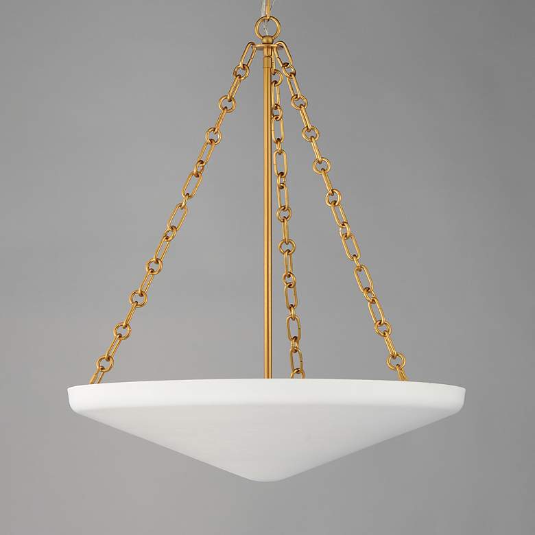Image 4 Maxim Artemis 23 1/2" Wide Natural Aged Brass Pendant Light more views