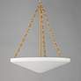 4_Maxim Artemis 23 1/2" Wide Natural Aged Brass Pendant Light more views