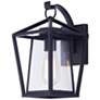 2_Maxim Artisan 12 1/4" High Black Outdoor Wall Light