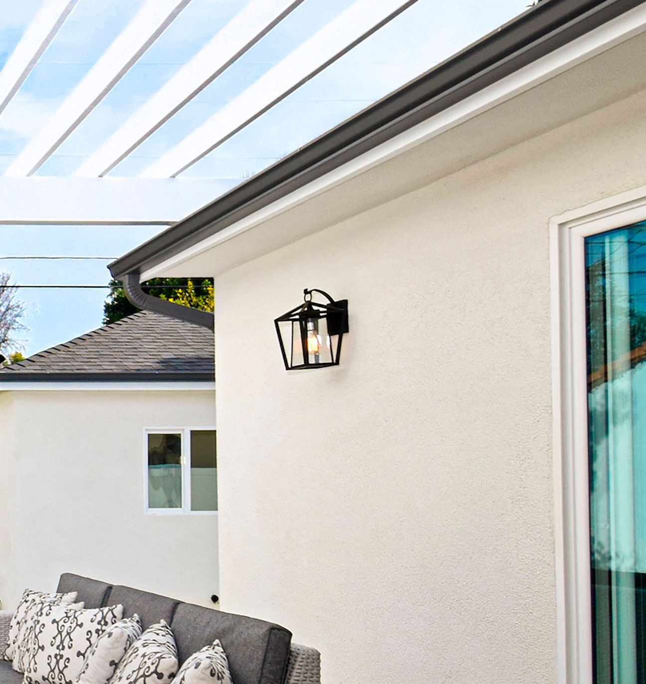 Maxim Artisan 12 1/4" High Black Outdoor Wall Light