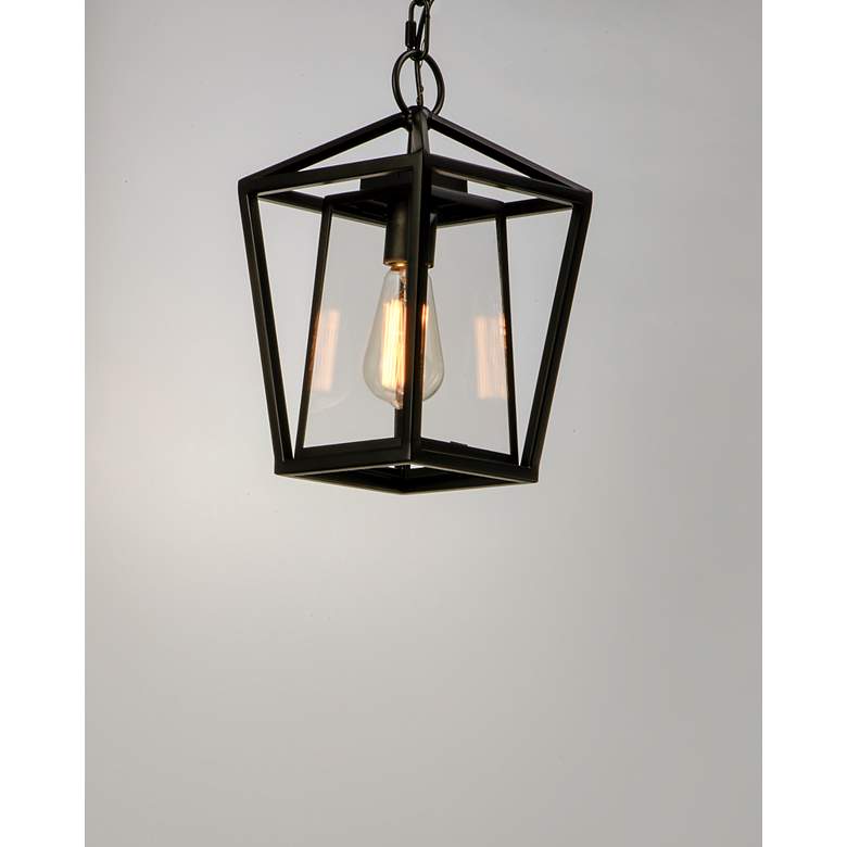 Image 2 Maxim Artisan 13 3/4" High Black Outdoor Hanging Light more views