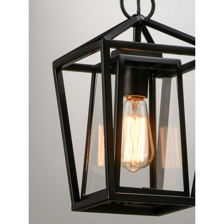 Image 6 Maxim Artisan 13 3/4" High Black Outdoor Hanging Light more views