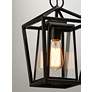 6_Maxim Artisan 13 3/4" High Black Outdoor Hanging Light more views