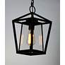 7_Maxim Artisan 13 3/4" High Black Outdoor Hanging Light more views