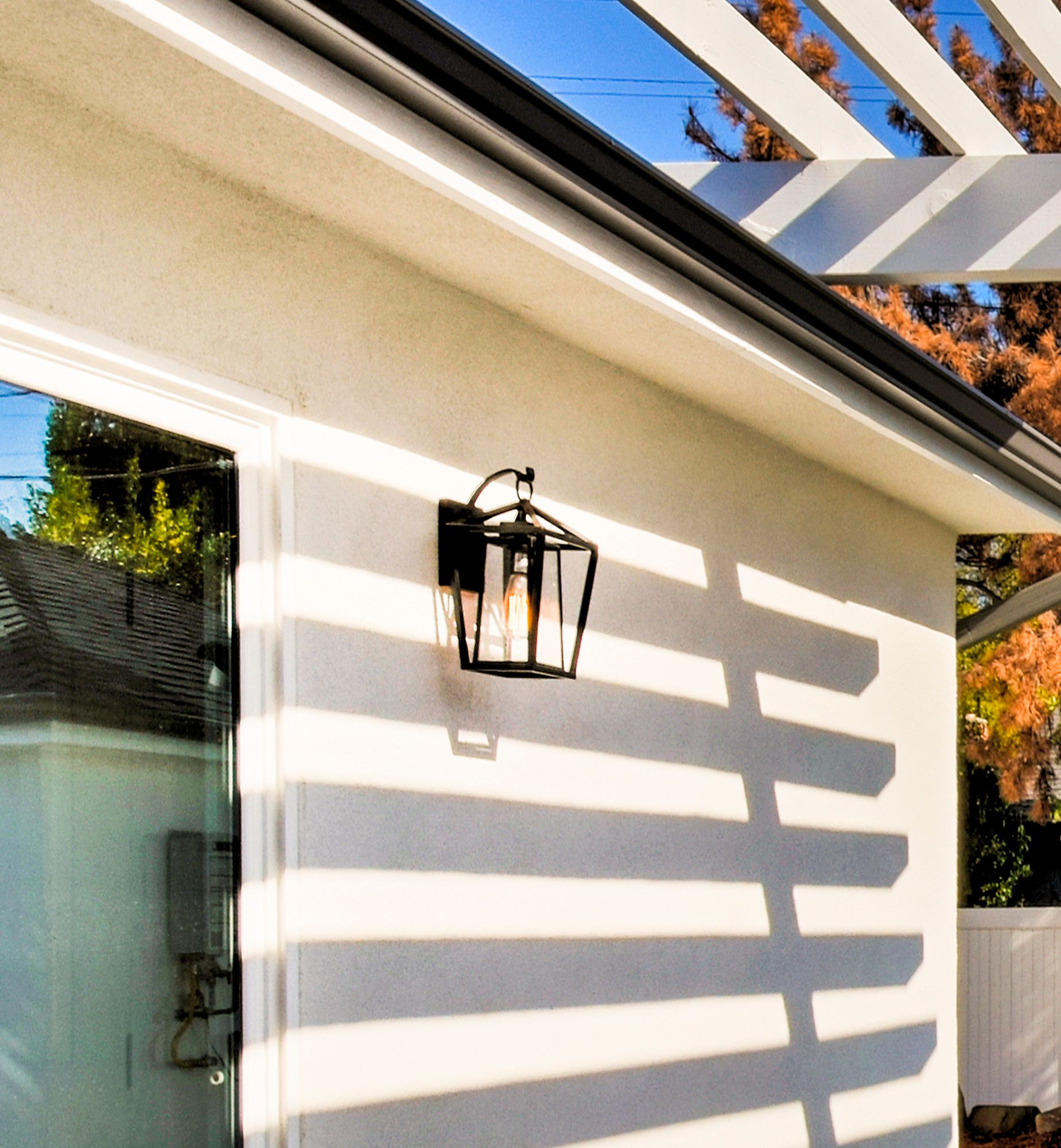 Maxim Artisan 14" High Black Outdoor Lantern Wall Light