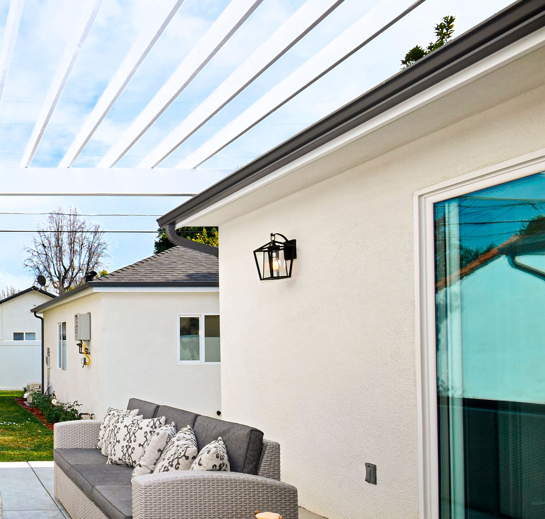 Maxim Artisan 14" High Black Outdoor Lantern Wall Light