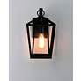 2_Maxim Artisan 15 3/4" High Black Outdoor Lantern Wall Light more views