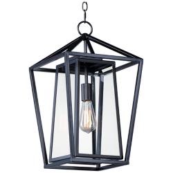 Maxim Artisan 20 1/2"H Black Outdoor Lantern Hanging Light