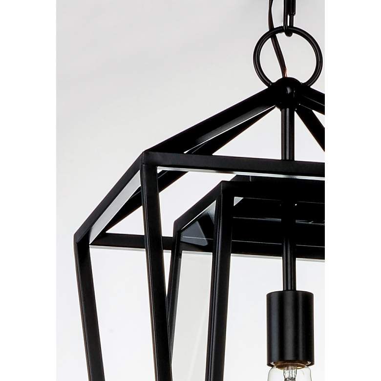Image 3 Maxim Artisan 20 1/2"H Black Outdoor Lantern Hanging Light more views