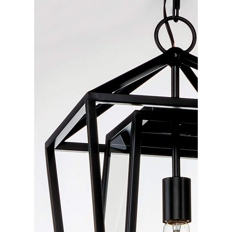 Image 3 Maxim Artisan 20 1/2 inchH Black Outdoor Lantern Hanging Light more views