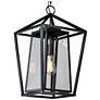 Maxim Artisan 20 1/2"H Black Outdoor Lantern Hanging Light
