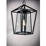 7_Maxim Artisan 20 1/2"H Black Outdoor Lantern Hanging Light more views