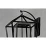 4_Maxim Artisan 20 3/4" High Black 3-Light Outdoor Wall Light more views
