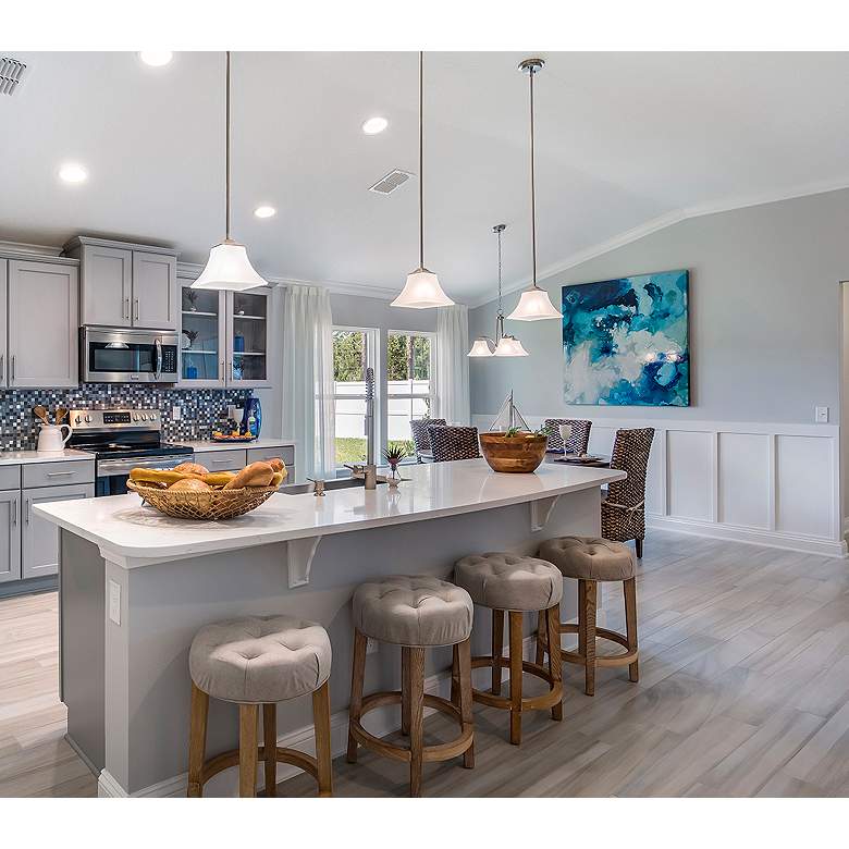 Image 3 Maxim Aurora 10.5" Wide Glass Mini Pendant more views