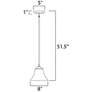 6_Maxim Aurora 10.5" Wide Glass Mini Pendant more views