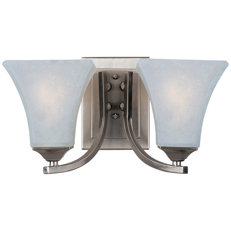 Image 1 Maxim Aurora 11 inch Wide 2-Light Bath Vanity Light