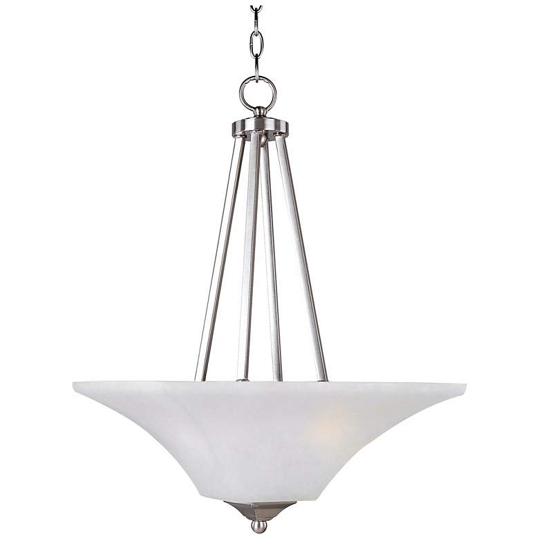 Image 1 Maxim Aurora 16" Wide Satin Nickel Pendant Light