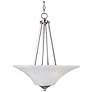 Maxim Aurora 16" Wide Satin Nickel Pendant Light