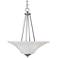 Maxim Aurora 16" Wide Satin Nickel Pendant Light