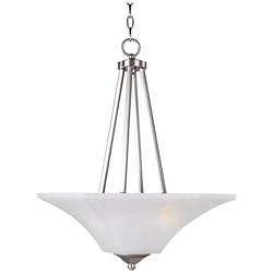 Maxim Aurora 16" Wide Satin Nickel Pendant Light