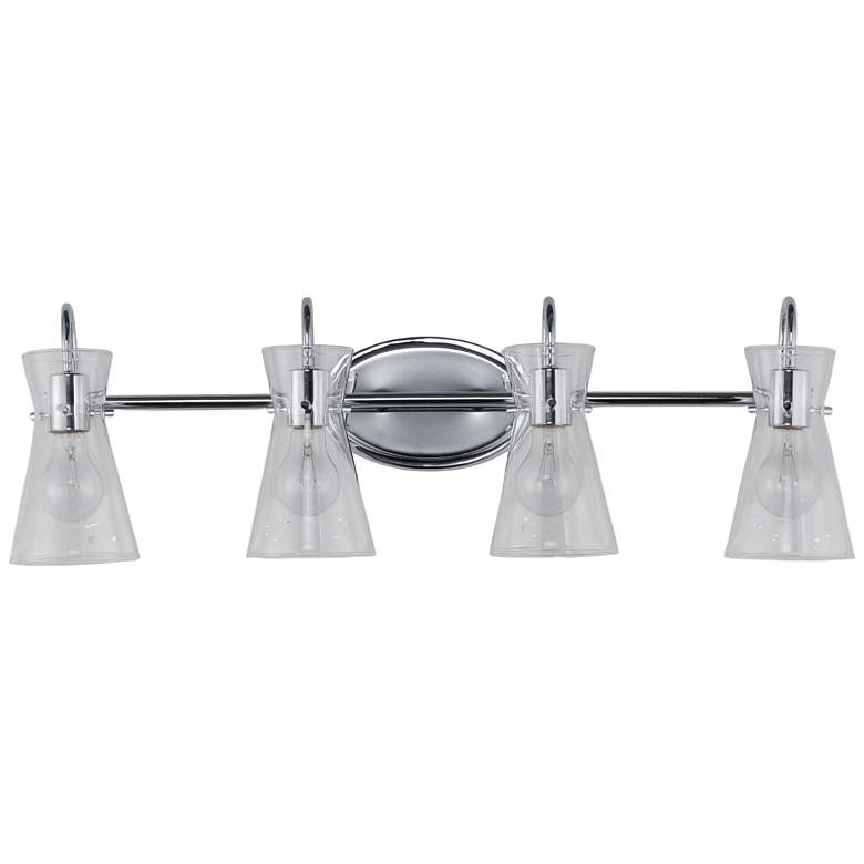 Image 2 Maxim Ava 30 3/4" Wide Polished Chrome 4-Light Bath Light more views