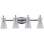 2_Maxim Ava 30 3/4" Wide Polished Chrome 4-Light Bath Light more views