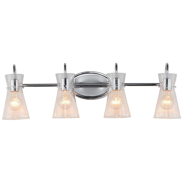 Image 3 Maxim Ava 30 3/4" Wide Polished Chrome 4-Light Bath Light more views