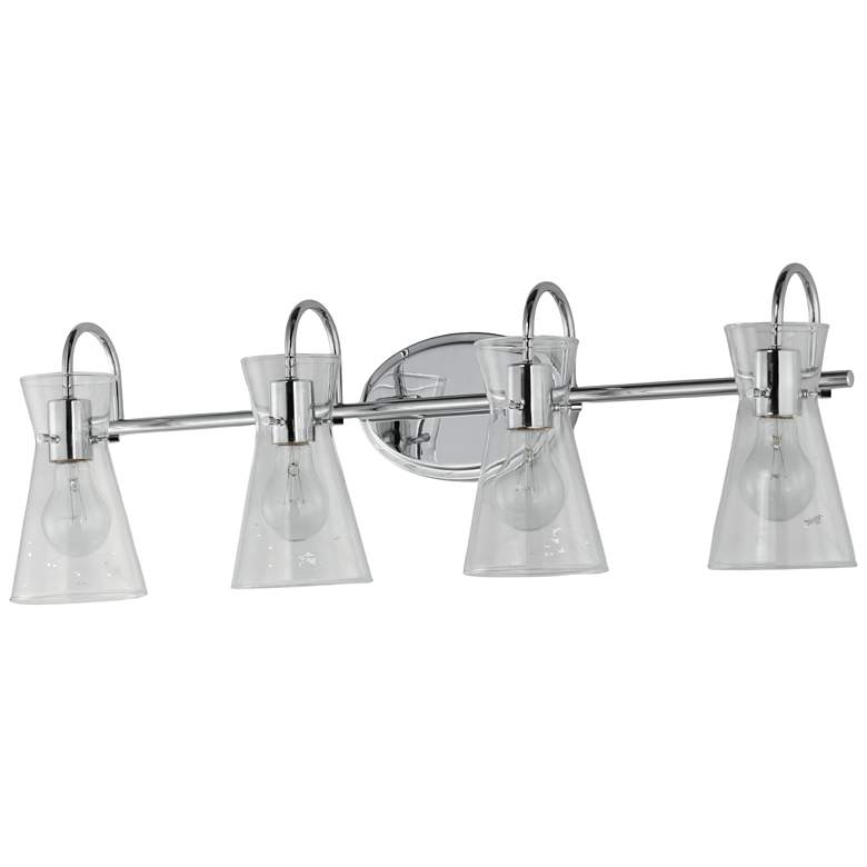 Image 4 Maxim Ava 30 3/4" Wide Polished Chrome 4-Light Bath Light more views