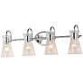 5_Maxim Ava 30 3/4" Wide Polished Chrome 4-Light Bath Light more views