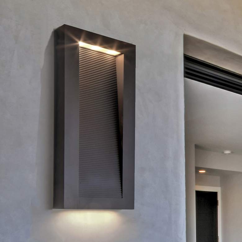 Image 1 Maxim Avenue 16" High LED Outdoor Wall Light