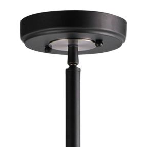 Maxim Axiom 13 3/4" Wide Black and Nickel LED Pendant Light 59J99