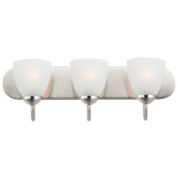 Maxim Axis 24" Polished Chrome 3-Light Strip Bath Vanity