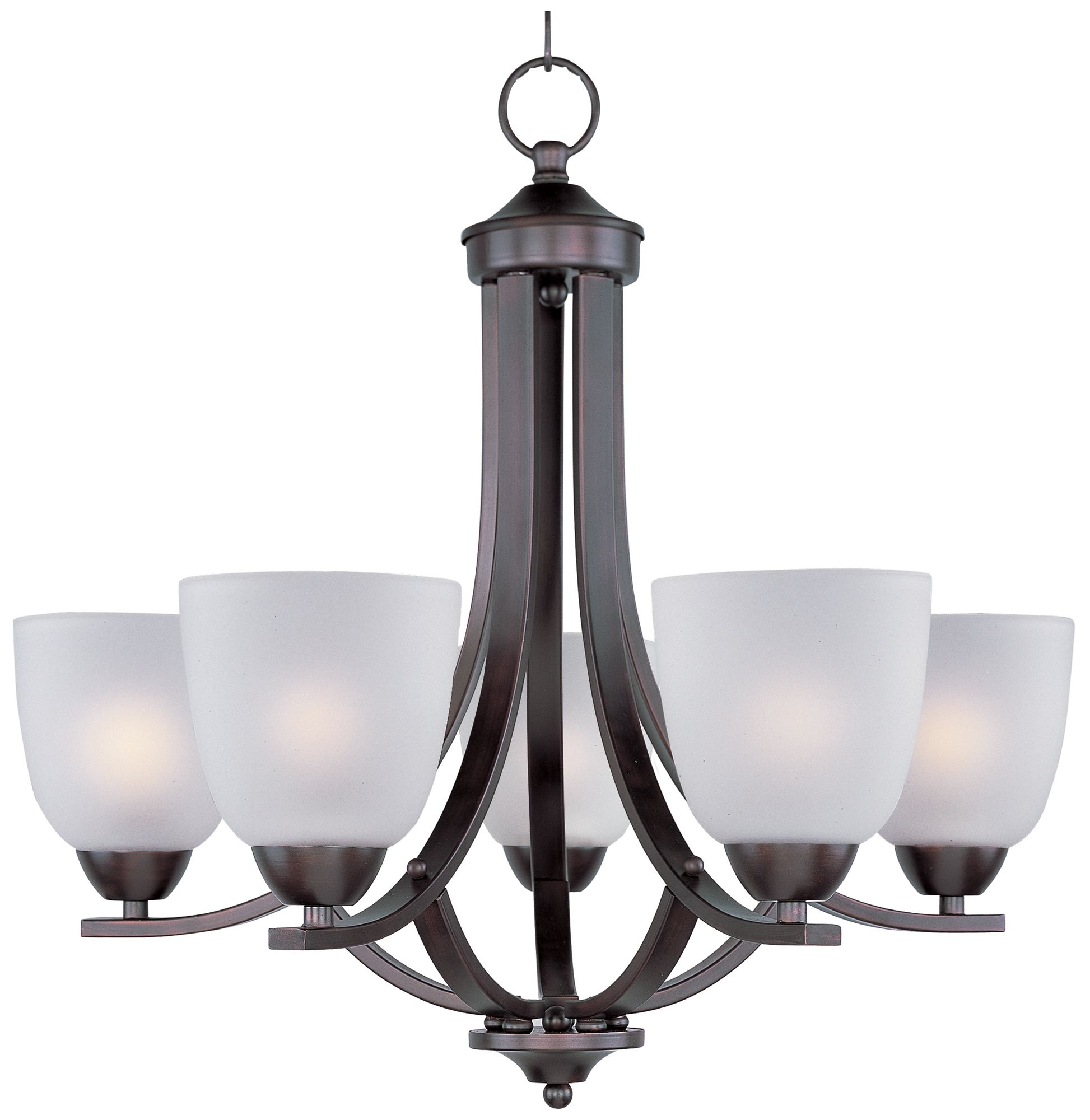 Maxim Axis 24" Wide Oil Rubbed Bronze Chandelier 260C1 Lamps Plus
