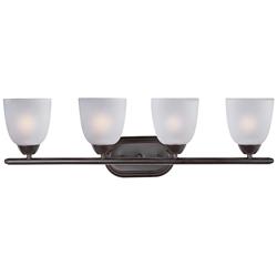 Maxim Axis 28 1/2" Wide Oil-Rubbed Bronze 4-Light Bath Light