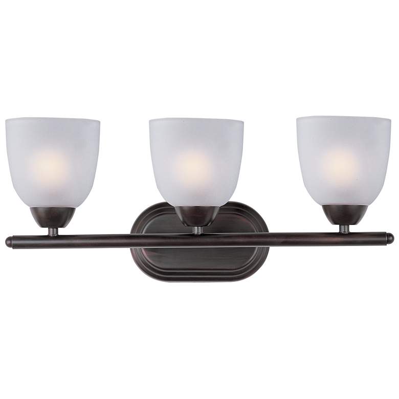 Image 1 Maxim Axis 3-Light Bath Vanity Wall Light