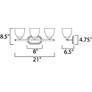 3_Maxim Axis 3-Light Bath Vanity Wall Light more views