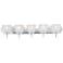 Maxim Axis 36" Wide Polished Chrome 5-Light Strip Bath Vanity