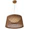 Maxim Bahama 12 1/2" High Natural LED Outdoor Hanging Light