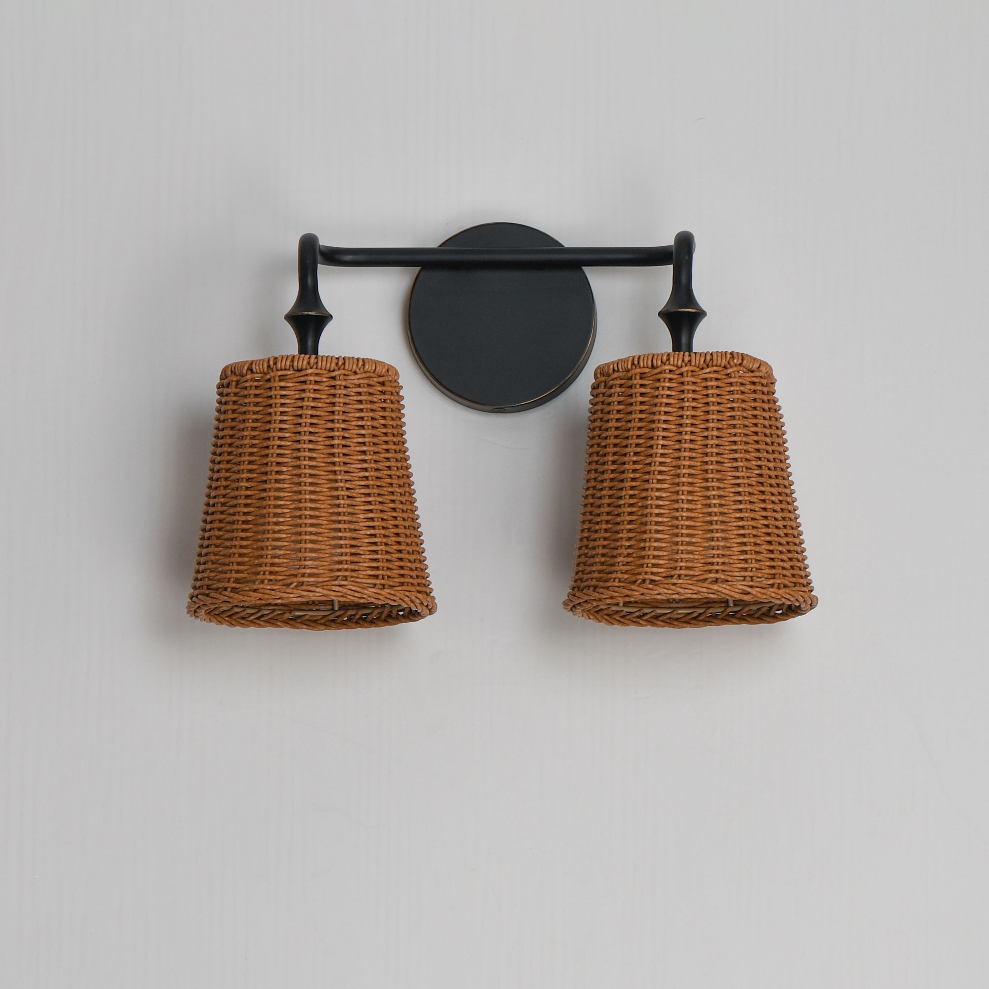 Image 2 Maxim Baja 15" Wide Dark Bronze 2-Light Wall Sconce more views