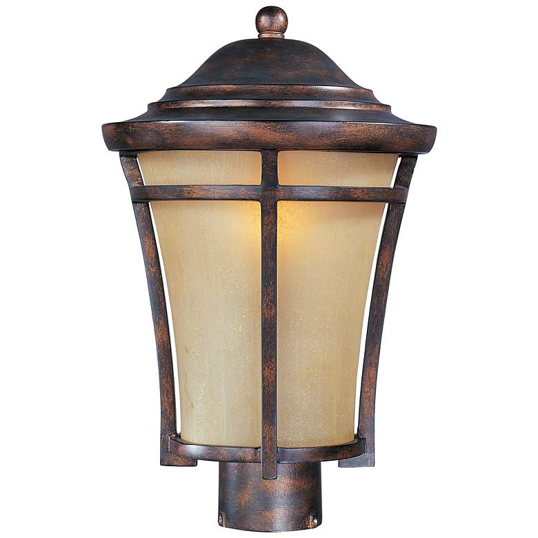 Image 1 Maxim Balboa VX 15 1/2 inch High Copper Outdoor Post Light