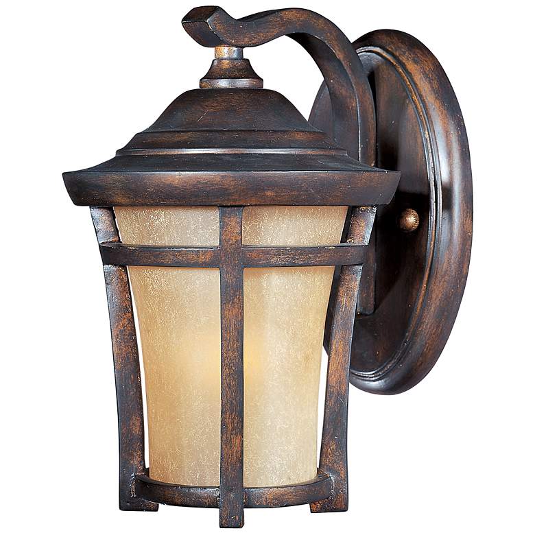 Image 1 Maxim Balboa VX 9 1/2" High Copper Oxide Wall Light