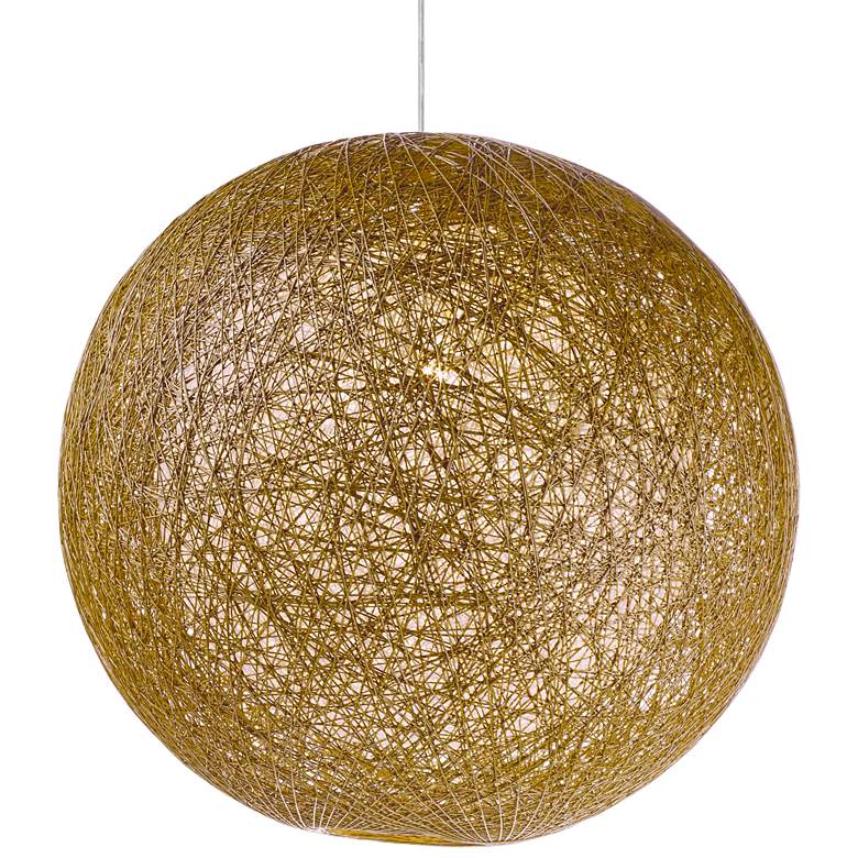 Image 3 Maxim Bali 19" Wide Ball Globe Modern Pendant Light