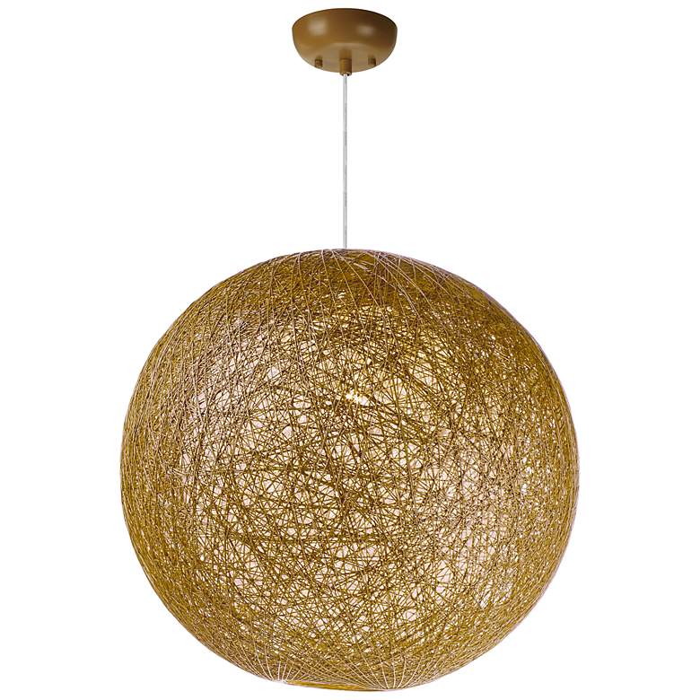 Image 3 Maxim Bali 19 inch Wide Ball Globe Modern Pendant Light