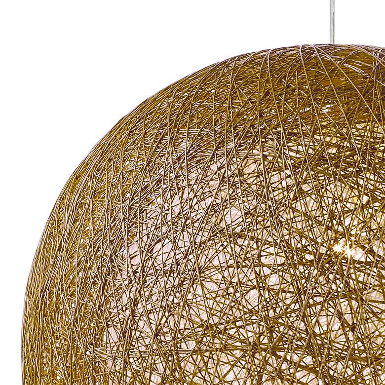 Image 4 Maxim Bali 19" Wide Ball Globe Modern Pendant Light more views