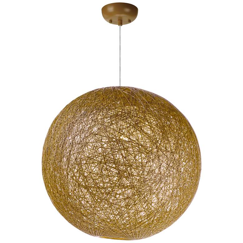 Image 5 Maxim Bali 19" Wide Ball Globe Modern Pendant Light more views