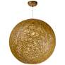 3_Maxim Bali 24" Wide Natural Hemp Twine Orb Pendant Light